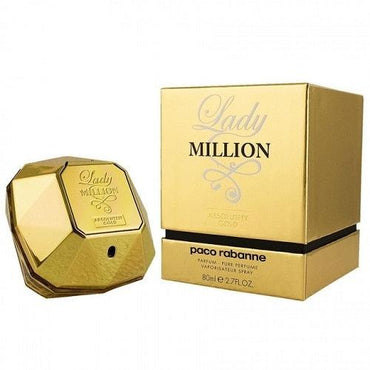 Paco Rabanne Lady Million Absolutely Gold EDP 80ml For Women - Thescentsstore